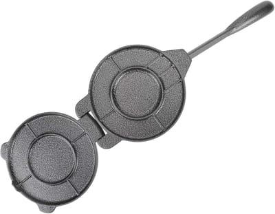 Tortilla Maker - Deeg Pers - Maïs Tortillas Maken - Gietijzeren Kwaliteit - 16.5 cm Diameter - Grijs