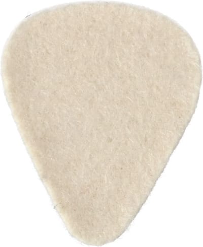 Jim Dunlop 8011 - Plectrums - Nick Lucas Felt - 3,2 mm - Zak 12 Stuks
