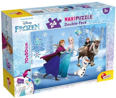 Lisciani - Frozen - Double face - Puzzel Maxifloor - 24 stukjes