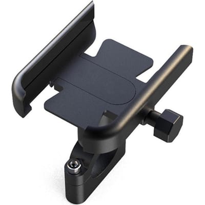 Aluminiumlegering Mount Mobiele telefoonhouder Type motorfiets Fiets schokbestendige telefoonaccessoires zwart