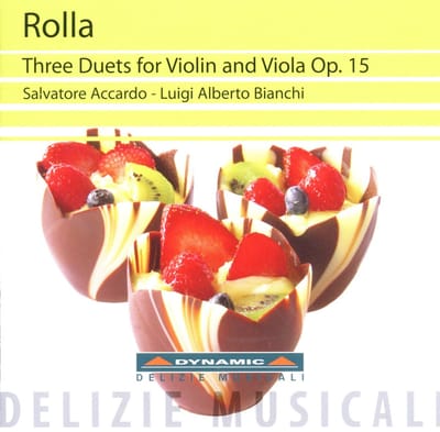 Salvatore Accardo & Luigi Alberto Bianchi - Rolla: Three Duets For Violin And Viola, Op.15 (CD)