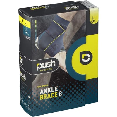Push Sports Enkel 8 Rechts Large 25,5-28,5 cm 242223 1 Verband(en)