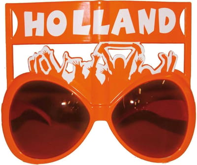 Nederland Bril nederland spandoek