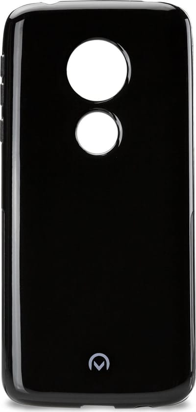 Mobilize Hoesje geschikt voor Motorola Moto E5 Telefoonhoesje Flexibel TPU | Mobilize Gelly Backcover | Moto E5 Case | Back Cover - Zwart