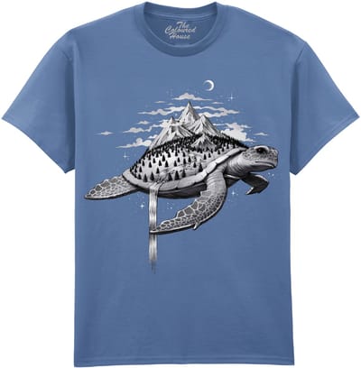 Schildpad Adventure Turtle The Coloured House T-shirt L