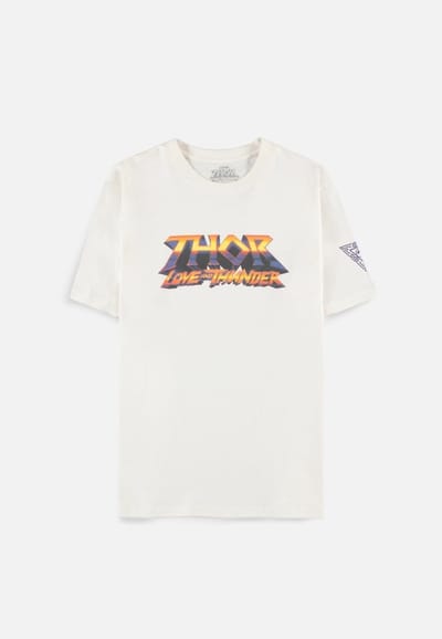 Marvel Thor - Love and Thunder Heren Tshirt - M - Wit