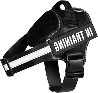 Arnes Dog Harness, Adjustable Night Reflective Dog Harness with Front Buckle Prevents Leaks - ShopVlot