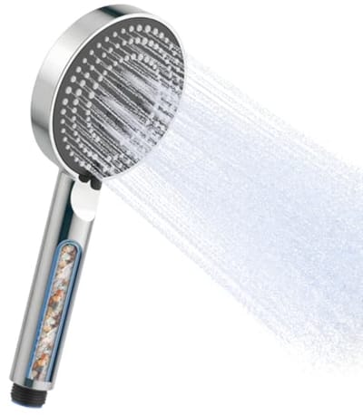 Douchekop met Antikalk Filter - Chroom - 6 Straalstanden - Waterbesparend - Voor Iedereen