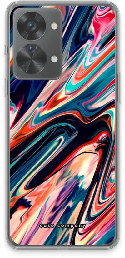 Case Company® - Hoesje geschikt voor OnePlus Nord 2T hoesje - Quantum Being - Soft Cover Telefoonhoesje - Bescherming aan alle Kanten en Schermrand