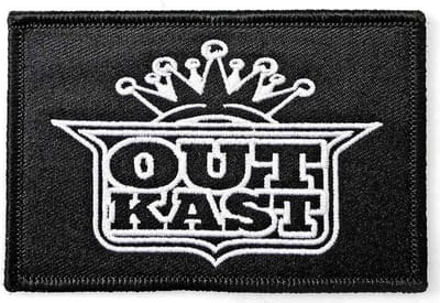 Outkast - Imperial Crown Logo Patch - Zwart