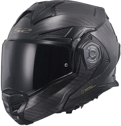 LS2 FF901 Advant X Carbon Solid Systeemhelm - Helm
