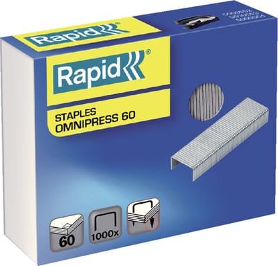 Nieten Rapid Omnipress 60 1000 stuks