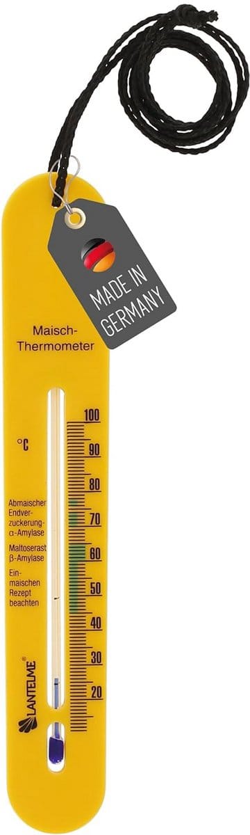 Analoge Zinkende Thermometer 20 cm - Ideaal voor Brouwen, Wijn Maken en Kelteren