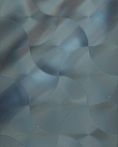 Fotobehang - Mystic Silver 200x250cm - Vliesbehang