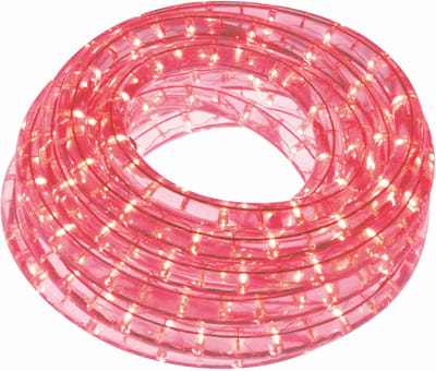 HQ-Power Lichtslang, 36 leds/meter, 1 kanaal, voor binnen en buiten, rood, 9 m