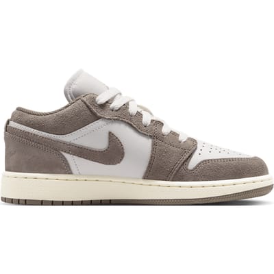 Jordan AJ1 Low Kindersneakers - Grijs - Maat 39 - Leer