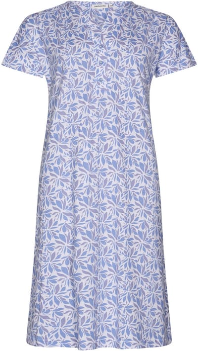 Dames Nachthemd Pastunette - Soft Blue - Katoen - Maat 42