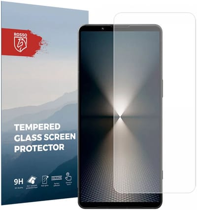 Rosso Screen Protector Geschikt voor Sony Xperia 1 VI | 9H Tempered Glass | Glasplaatje | Beschermlaag | Beschermglas | 9H Hardheid