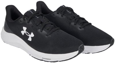 Under Armour UA Charged Pursuit 4 Heren Sportschoenen - Zwart - Wit