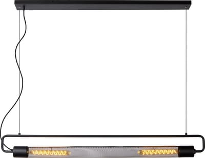 Lucide CALIXT - Hanglamp - 2xE27 - Zwart