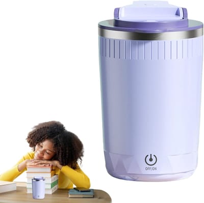 Automatische mengbekers - elektrische mengbeker oplaadbare roermok | Draagbare reiskoffiekopjes voor zakenreis en thuiskeuken gebruik，380ml