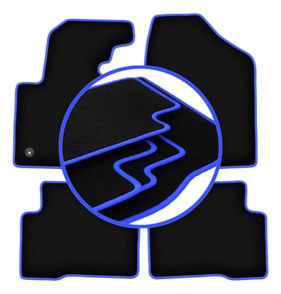 CARLUX-BLUE automatten voor: Hyundai SantaFe III SUV (2012-)