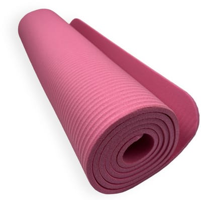 Padisport Yoga Mat Roze - Fitness Mat Extra Dik - Yoga Mat Extra Dik - Pilates Mat - Dikke Yogamat - Yoga Mat Anti Slip - Yoga Matje - Yoga Mat Dik - Sport Mat - Sport Matje Fitness