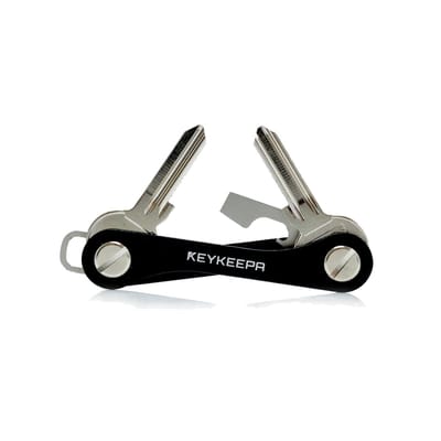 Keykeepa aluminium voor maximaal 12 sleutels, zwart