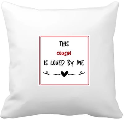 Akyol - this cousin is loved by me Kussen hoes - Neef - iemand die houdt van zijn neef - verjaardag - cadeautje voor neef - neef artikelen - kado - geschenk - 40 bij 40 cm