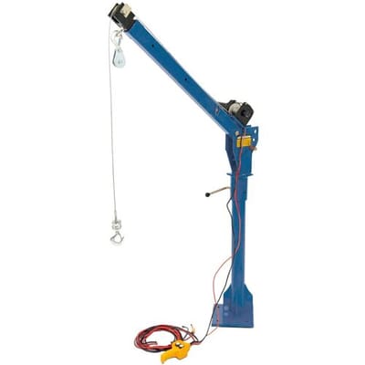 HBM 12 Volt 500 Kilo Elektrische Aanhangwagenkraan, Laadkraan