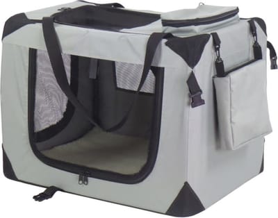 @Pet @Pet Honden reismand nylon 70x52x50 cm grijs 11072