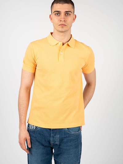 Geox Poloshirt Sustainable Mannen oranje