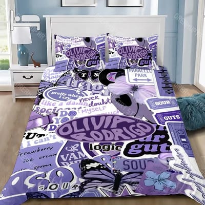 Dekbedovertrek Kussensloop Beddengoedset Volwassene Jongen Meisje R-Rodrigos Slaapkamerdecoratie Kinderen O-Olivias Cadeau Eenpersoons Tweepersoons Groot Formaat AU Single(140x210cm)