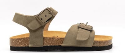 Plakton Jongens Sandaal | Kaki | Maat: 26