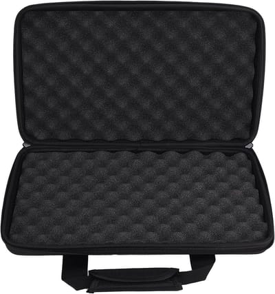 Draagbare Hard Case voor 2-Channel DJ Controller, Bescherming en Opbergtas met Voering voor DJ Apparatuur en Accessoires