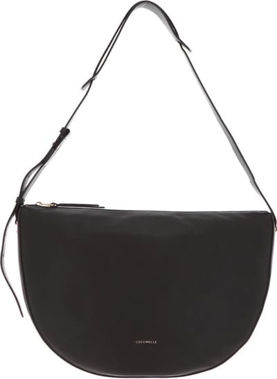 COCCINELLE Leren Schoudertas Lea Shoulderbag Bark Donkergroen