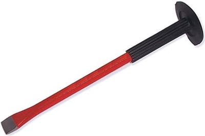 Platte Beitel - Steenbeitel - Demontagewerkzaamheden - Met Handbescherming - 300mm - Grijs