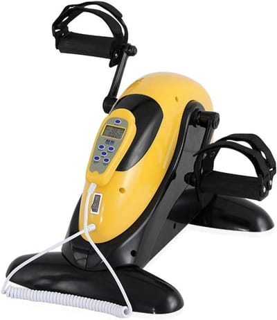 Mini Hometrainer - Pedaaltrainer Fitness - Revalidatie Benen - Gemotoriseerde Hulp - 50x48x33CM - A