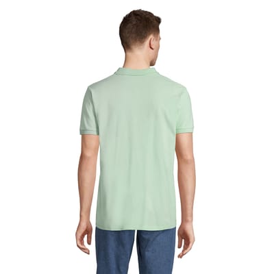 SOLS Heren Planet Poloshirt (Bevroren groen)