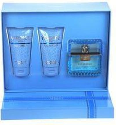 Versace - Man Eau Fraiche Gift Set Eau de toilette 50 Ml Shower Gel Man Eau Fraiche 50 Ml After Shave Balm Man Eau Fraiche 50 Ml