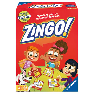 Ravensburger ZINGO!® | Educatief en Interactief Spel voor Kinderen vanaf 4 Jaar