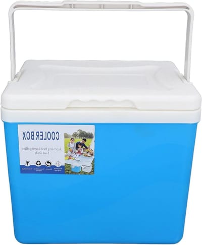 Koelbox 10L - Geïsoleerde Cooler - Buitenactiviteiten - Zeer efficiënt - 10 Liter - Blauw