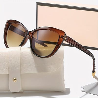 INS Vintage Kattenoog Zonnebril Dames Bloemenframe Gegradueerde Zonnebril Dames Merk Ontwerper Retro Tinten Mode Oculos De Sol