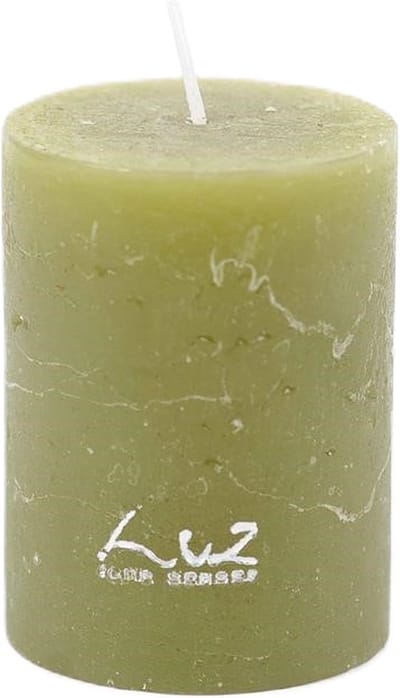 Rasteli Luz Your Senses Stomp Kaars Groen D 6 cm H 8 cm Voordeelaanbod Per 2 Stuks