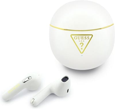 Guess Tws Gold Line Triangle Hoofdtelefoons Voor Iphone 17 Pro Max Met Geavanceerde Functies