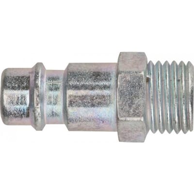 NEO Serie - Snelkoppeling Eindstuk - M 3/8" - Messing - Nikkelafwerking
