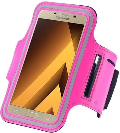 Pearlycase Sportband Hardloop armband Roze Geschikt voor Samsung Galaxy S10e