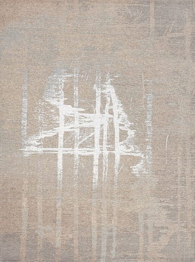 Acsento Merron Beige Vloerkleed - 200 x 300 cm - Beige - Rechthoekig - Acryl, Viscose, Katoen, Polyester - Eetkamer, Woonkamer - Abstract - Design, Modern