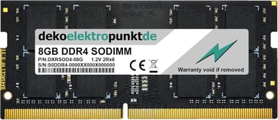 RAM Geheugen Module - Interne Component - Opslag Uitbreiding - Dual Channel Functie - 6.9 x 3 x 0.3 cm