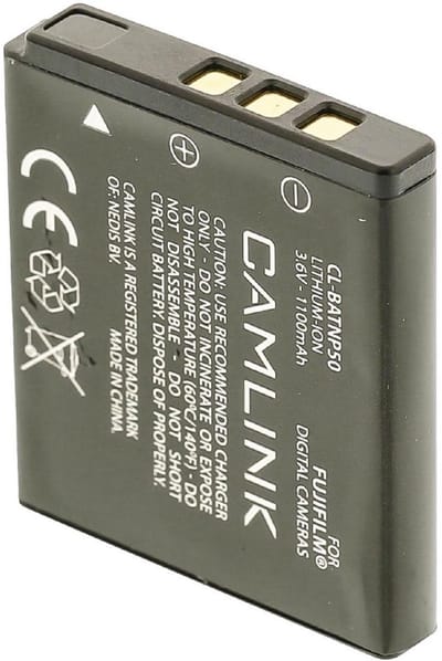 CamLink CL-BATNP50 Lithium-Ion 1100mAh 3.6V oplaadbare batterij/accu